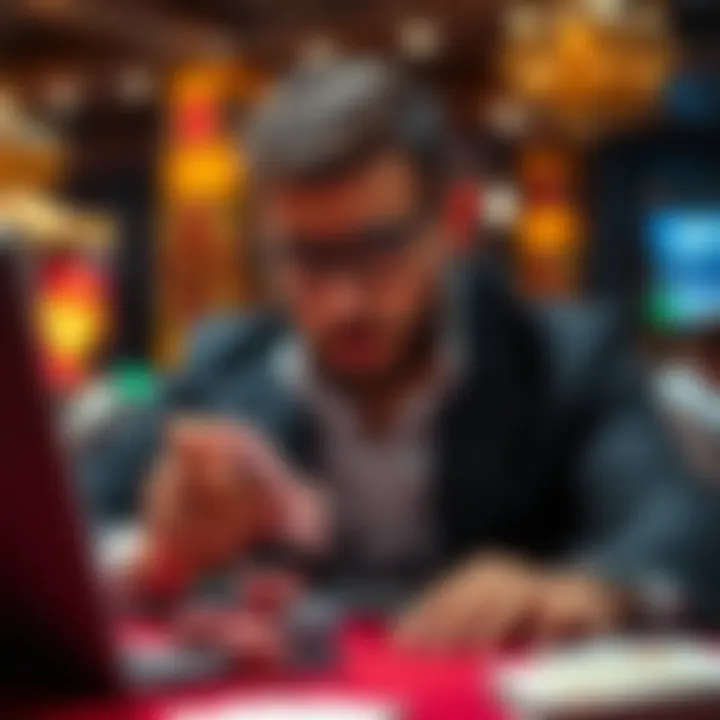 A strategic gamer analyzing online casino bonuses