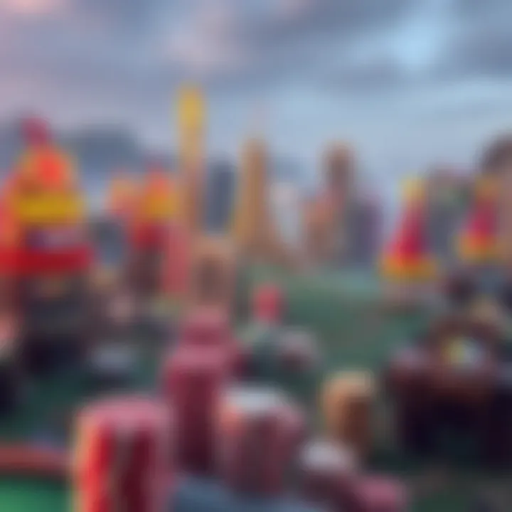 A digital representation of Pennsylvania's online gambling landscape