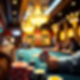 Conceptual representation of casino dynamics