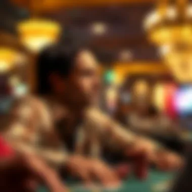 Contemplative Strategy in Live Poker A strategic poker player contemplating their next move