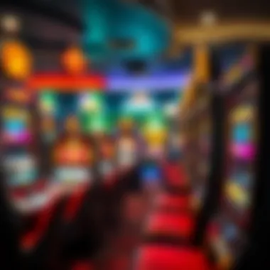 Diverse Slot Machine Game Themes Artistic depiction showcasing diverse slot machine game themes