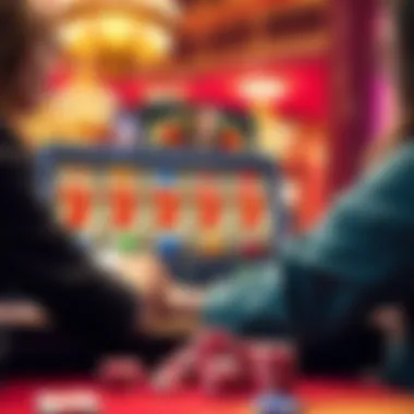 A strategic gameplay scenario with options for players