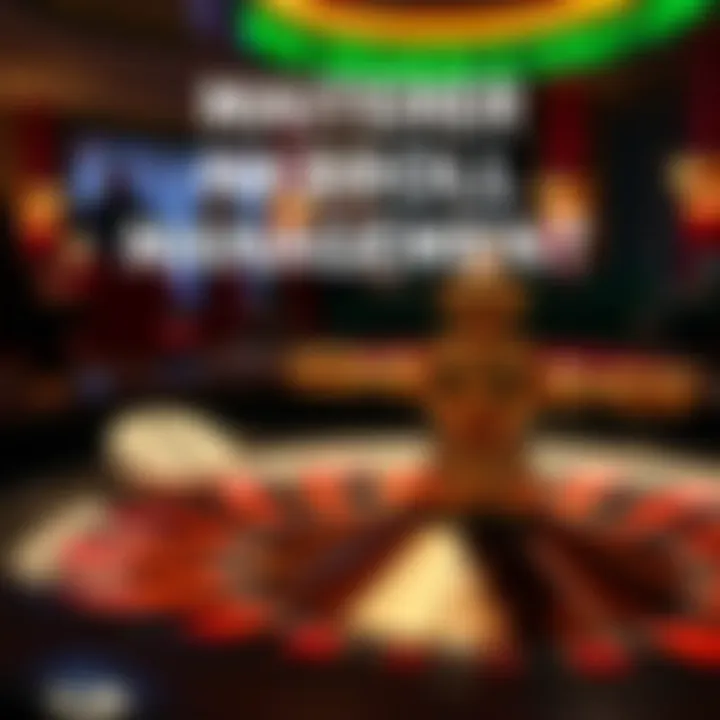 A strategic layout outlining bankroll management tips for online gambling.