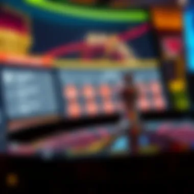 An online casino interface showcasing roulette options