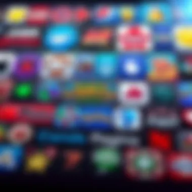 Collage of various scratcher app logos