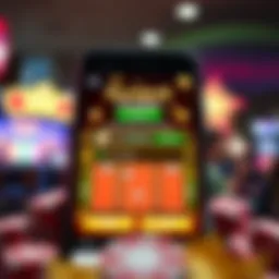 Mobile screen displaying scratcher app interface