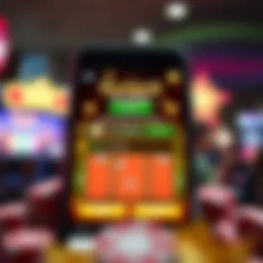 Mobile screen displaying scratcher app interface