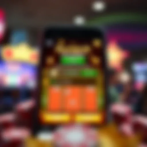 Mobile screen displaying scratcher app interface