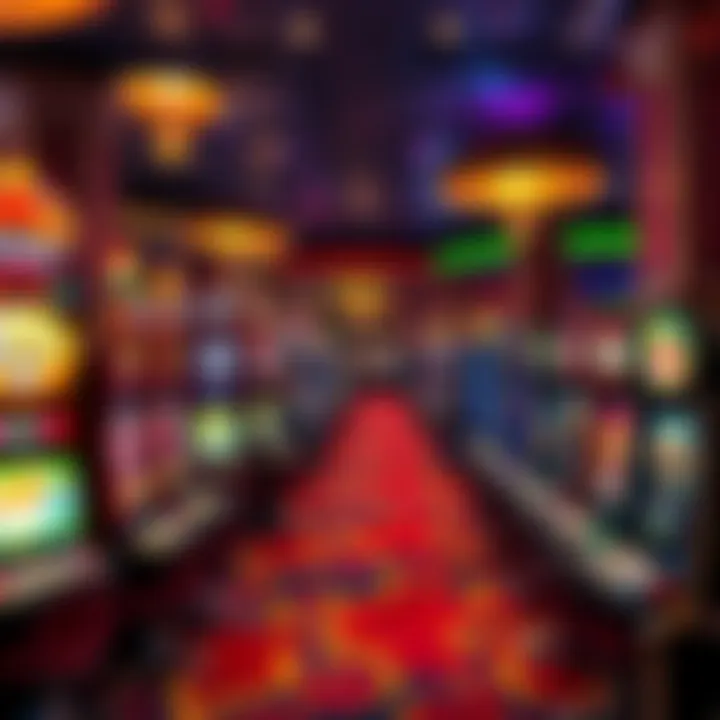 Diverse Gaming Options at Showboat Interior gaming floor of the casino