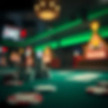 A serene image symbolizing responsible gaming practices and controls