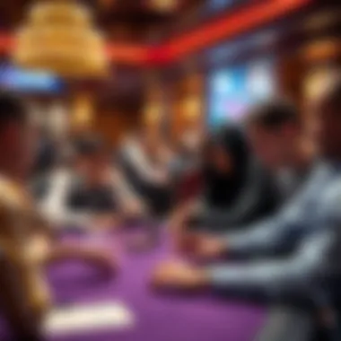 Players engaging in strategic gameplay at the table