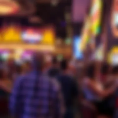 Visitors enjoying various entertainment options at a Tennessee casino resort