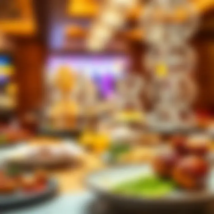 Gourmet Delights at Aria Buffet A lavish spread of gourmet dishes at Aria Casino Buffet