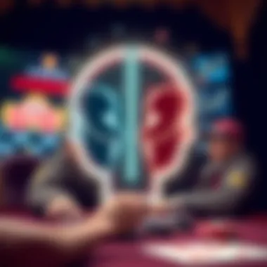 Visual representation of player behavior influenced by bonuses