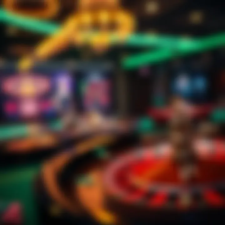 A secure online casino interface showcasing various roulette games.