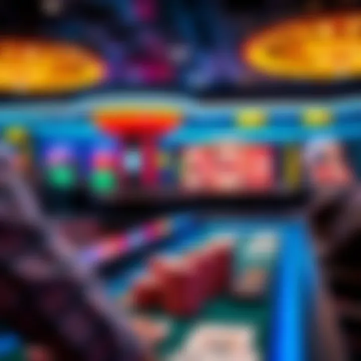 Engaging interface of a popular PS4 casino game