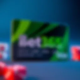 Bet365 credit card showcasing its sleek design