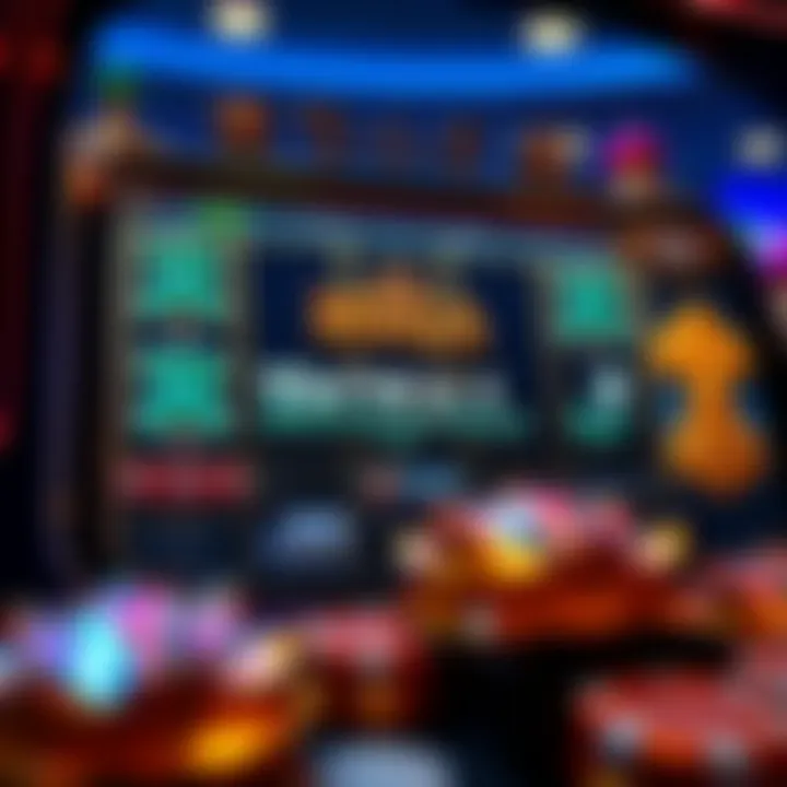 Intricate design of Mega Royal Slots interface