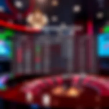 An animated comparison chart between video roulette and traditional roulette