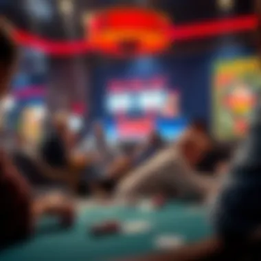 Conceptual illustration of player strategies in gaming