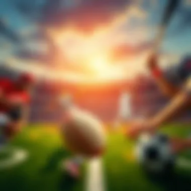 Famous Sports Events A montage of famous sports events that were pivotal for betting