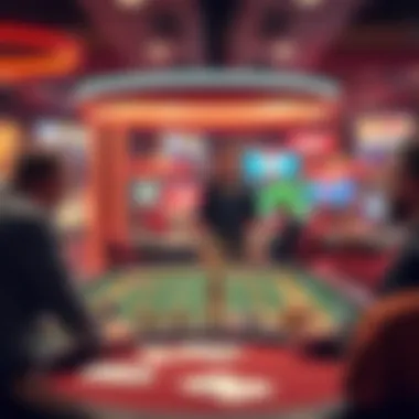 A strategic overview showing different gaming strategies