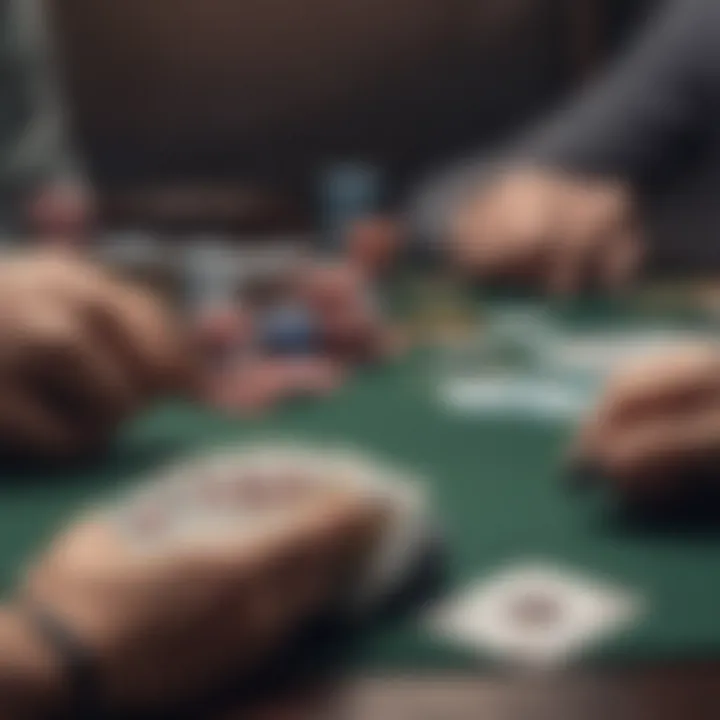 Illustration of various poker game types