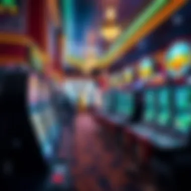 A vibrant gaming floor filled with diverse gaming options for patrons.