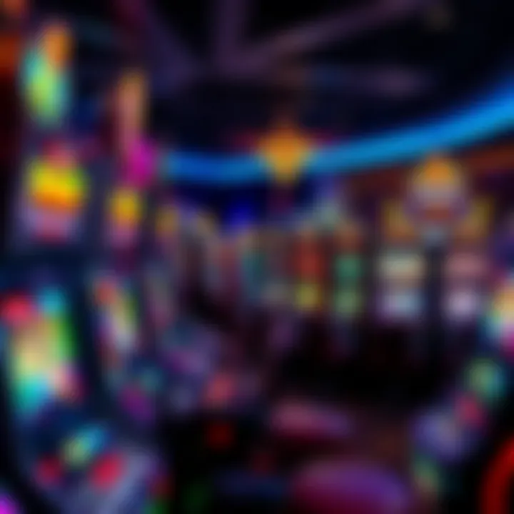 A variety of slot machines highlighting gaming diversity