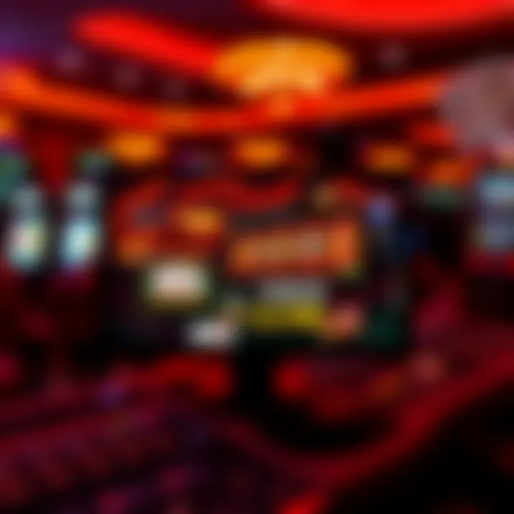 Image of popular online casino games showcased on a screen