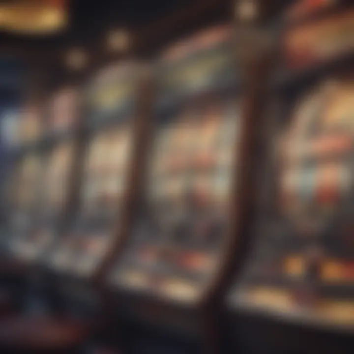 An infographic illustrating the history of slot machines from mechanical to digital