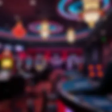 The Digital Casino Experience A digital casino environment highlighting various gaming options available