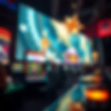 Innovative LED Display Technology Technological innovation in LED display systems showcased in an event