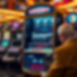 Illustration of a modern lottery machine showcasing its intricate design and components.