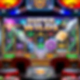 Dynamic visuals of Super Wilds Slot game interface