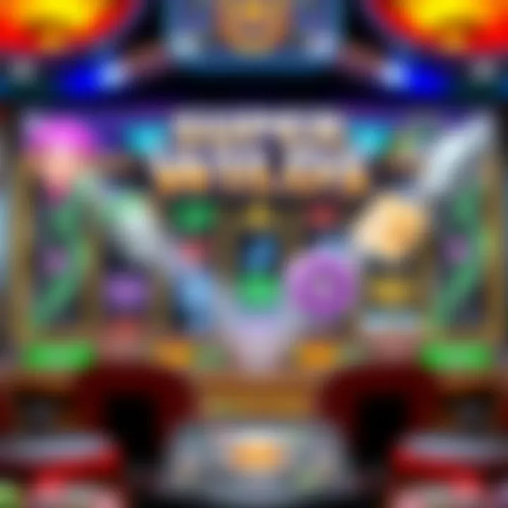 Dynamic Visuals of Super Wilds Slot Game Interface Dynamic visuals of Super Wilds Slot game interface