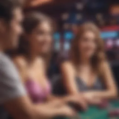 Fans engaging with the PokerGo Tour experience