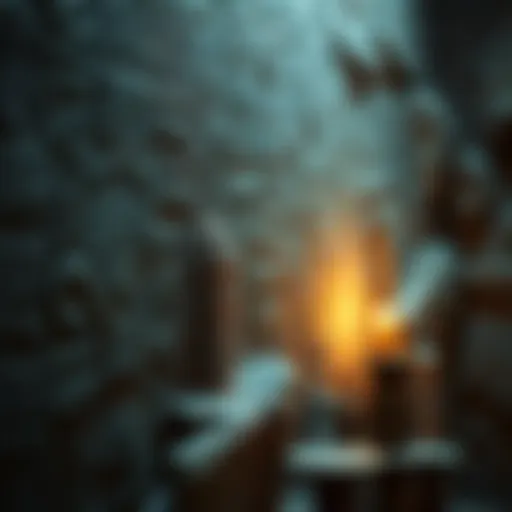 Intricate hieroglyphs on an ancient wall