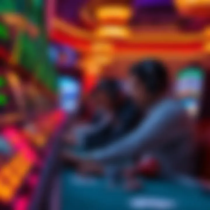 Players engaged in an immersive gaming experience