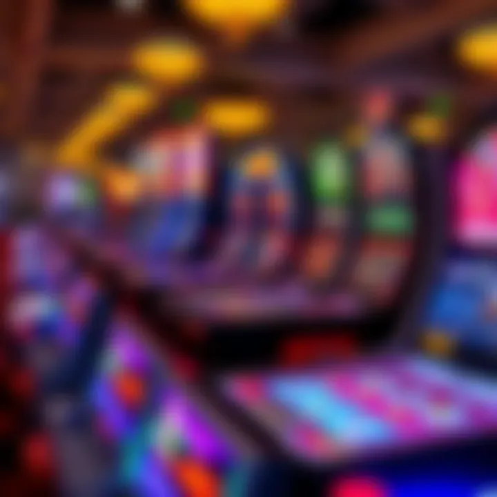 A close-up of unique game designs available at the casino