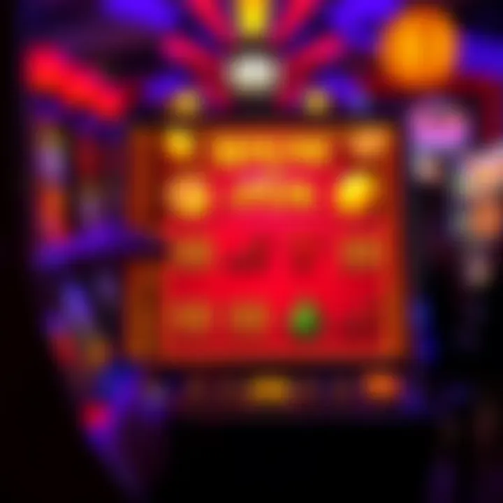 Vibrant slot machine interface showcasing House of Fun gameplay.