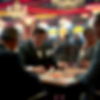 Player analyzing strategies during Monopoly gameplay