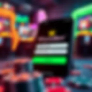 User interface of WynnBet app with promo code entry