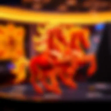 Artistic Symbols of Fire Horse Slots An artistic representation of symbols found in fire horse slots