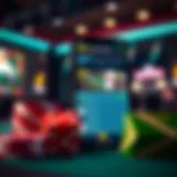 Overview of the Fox Sportsbook app interface