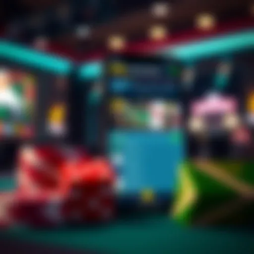 Overview of the Fox Sportsbook app interface