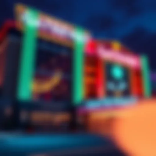 Gateway Casinos exterior showcasing vibrant architecture