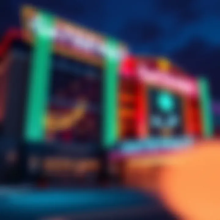 Gateway Casinos exterior showcasing vibrant architecture