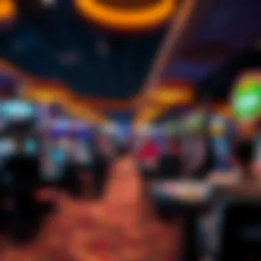 Gaming floor bustling with activity and excitement