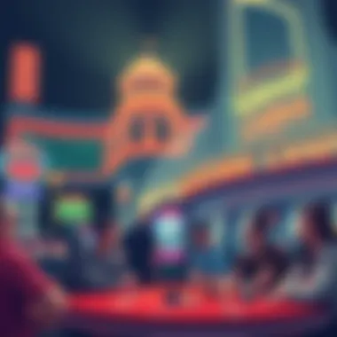 Local economic impact illustrated by community interaction